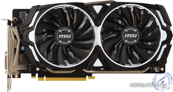видеокарт MSI Geforce GTX 1060 Armor